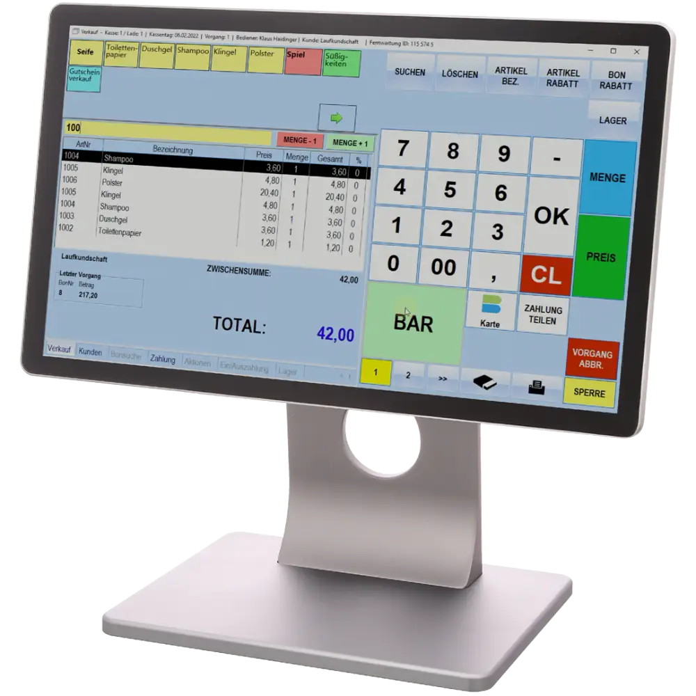 Kassensystem ENIGMA retailOne Flex